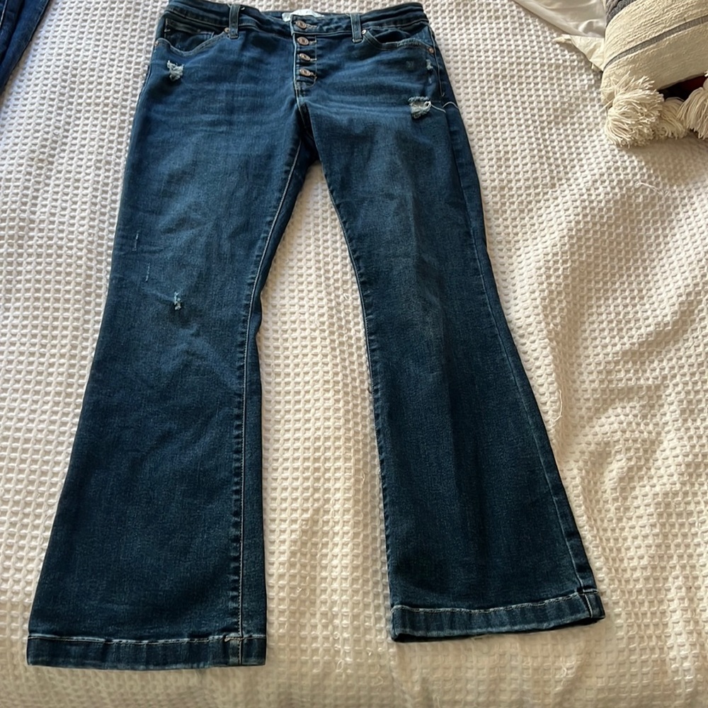 Kancan flare petite Jeans